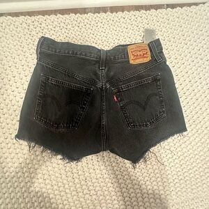 Levi 501 high rise shorts